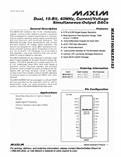 DataSheet MAX5180 pdf
